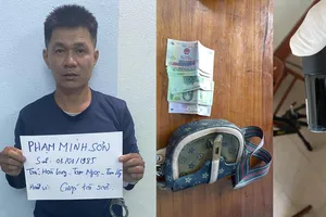 Xông vào tiệm cắt tóc xịt hơi cay, cướp túi xách nhân viên