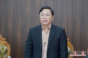 Chủ tịch UBND tỉnh Quảng Nam Lê Trí Thanh nói vụ án chuyến bay giải cứu ít nhiều ảnh hưởng đến hoạt động của tỉnh. Ảnh: TN