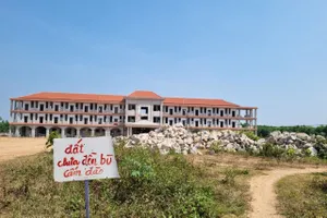 Nhiều dự án kéo dài khiến công tác giải ngân vốn đầu tư công của Quảng Nam không đảm bảo kế hoạch. Ảnh: TN