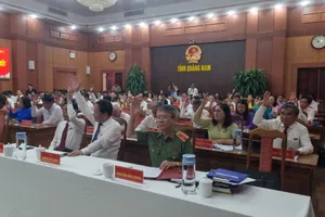 Miễn nhiệm chủ tịch và phó chủ tịch UBND tỉnh Quảng Nam. Ảnh: TN