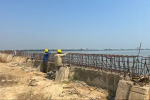 Nhà thầu chây ì thi công, Ban giao thông Quảng Nam ra ‘tối hậu thư’. Ảnh: TN