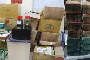 Công an bắt 6 người bán ma tuý thu lợi hơn 30 tỉ, thu giữ 7,5 tỉ và 49kg cần sa khô