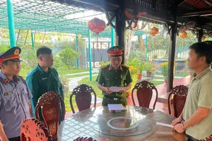 Cảnh sát Kinh tế tỉnh Quảng Nam bắt ông Dũng ‘keo’