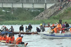 Tai nạn tại giải đua thuyền ở Quảng Nam, 3 người bị thương