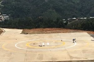 Đà Nẵng: Xây bãi đáp trực thăng ở miền núi để phòng chống thiên tai