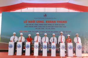 Khởi công khu tái định cư đầu tiên của dự án đường sắt tốc độ cao Bắc - Nam