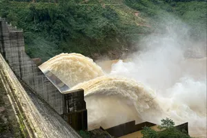 Các thủy điện ở Đà Nẵng thông báo xả nước đón lũ vào đêm nay