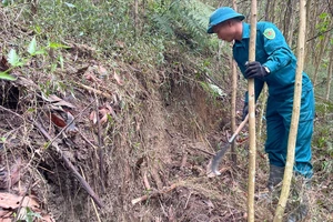 Vết nứt đe dọa khu dân cư ở Đà Nẵng