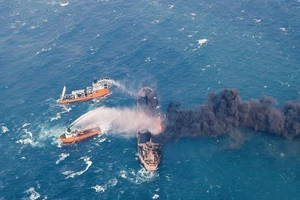 Tràn dầu ngoài khơi Trung Quốc lan rộng nhanh chóng