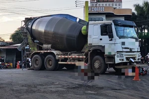 Bắt tạm giam tài xế xe chở bê tông cán chết 2 mẹ con 