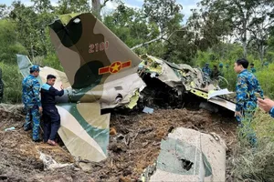 Tìm thấy hộp đen máy bay Yak-130 rơi ở Đắk Lắk 