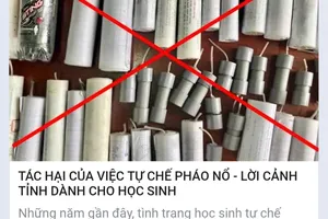 1 học sinh ở Đắk Nông mất bàn tay phải nghi do pháo nổ