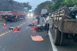 2 người tử vong khi vượt xe máy cày