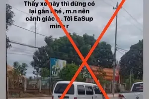 Công an triệu tập cô gái bịa chuyện xe bắt cóc ở Đắk Lắk