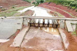 Xác định nguyên nhân hồ thủy lợi chưa nghiệm thu đã sạt lở