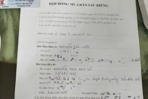 Truy nã người lừa bán vườn sầu riêng 'vịt giời' cho nhiều người