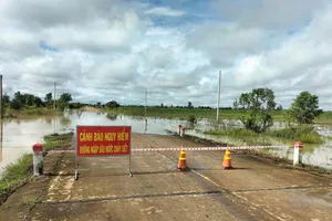 Mưa lớn ở Đắk Lắk gây chia cắt, ngập cục bộ nhiều nơi