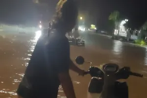 Video điểm ngập lụt, nơi Chủ tịch xã làm nhiệm vụ bị tai nạn tử vong