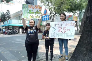 Hãy sử dụng sản phẩm tái chế, tắt máy > 25 giây