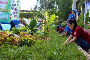 Mô hình “Biến bãi rác thành vườn hoa” đoạt giải Hồ Hảo Hớn