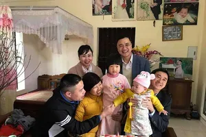 Đâu chỉ có Tết mới để yêu thương gia đình