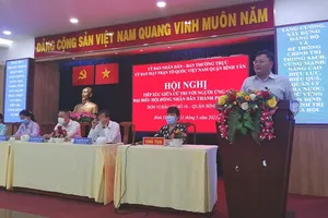 Ứng cử viên Nguyễn Văn Vũ: Nỗ lực cải cách thủ tục hành chính