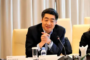 Ông Ken Hu, Chủ tịch luân phiên của Huawei. Ảnh: NIKKEI ASIAN REVIEW