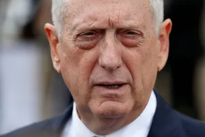 Bộ trưởng Quốc phòng Mỹ Jim Mattis. Ảnh: REUTERS 