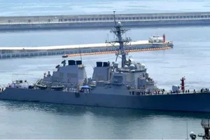 Mỹ điều tàu qua eo biển Đài Loan