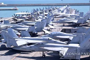 Mỹ, Hàn tập trận chung đầu tiên sau 5 năm