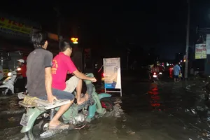 Tối 17-10, TP.HCM có 18 điểm ngập