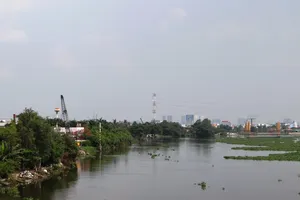 Sắp thu hồi đất dọc bờ tả sông Sài Gòn