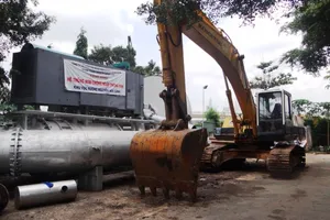 Vẫn chưa chốt giá thuê máy bơm “khủng” chống ngập 