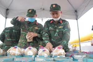 Trận địa pháo hoa Đà Nẵng trước giờ khai hỏa