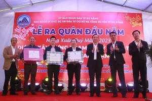 Chủ tịch TP Đà Nẵng Lê Trung Chinh phát động lễ ra quân tại các dự án