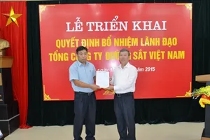 Đại tá công an làm phó tổng giám đốc Tổng Công ty ĐSVN