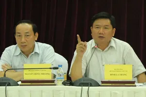 Bộ trưởng Thăng: 'Chúng ta đừng đọc các khẩu hiệu mãi...'