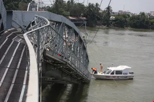 Bộ Giao thông lập đòan công tác đến cầu Ghềnh 