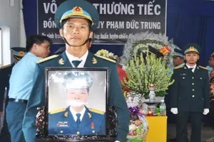 Đề nghị công nhận liệt sĩ cho Thiếu úy Phạm Đức Trung