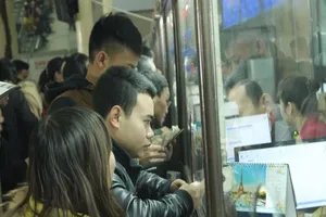 Còn hơn 260.000 vé tàu tết