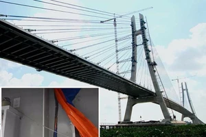 Phó Thủ tướng yêu cầu khắc phục vết nứt cầu Vàm Cống