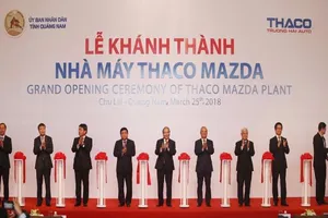 Thaco xây dựng nhà máy ô tô hiện đại nhất Đông Nam Á