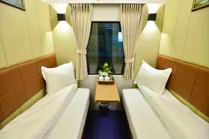 Ngắm toa tàu khoang 2 giường nằm đầu tiên ở Việt Nam