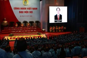 Đại hội Công đoàn VN mặc niệm Chủ tịch nước Trần Đại Quang