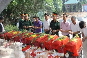 Hai lần quy tập, 13 mộ liệt sĩ mất hài cốt, trở thành vô danh