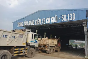 Nhiều trung tâm đăng kiểm bị đình chỉ vì sai phạm