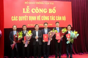 Bộ GTVT thay lãnh đạo nhiều cục, vụ