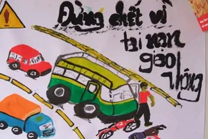 Xe container đè bẹp xe khách, ba người chết