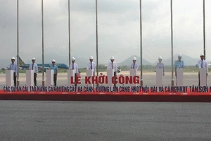 Khởi công dự án cải tạo đường băng Nội Bài, Tân Sơn Nhất