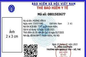 Thông tin cần biết về việc cấp thẻ bảo hiểm y tế mẫu mới